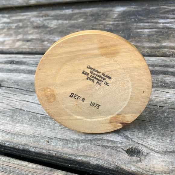 VINTAGE GANTZLER MEMO NOTE HOLDER OFFICE DECOR ACC - Picture 5 of 5